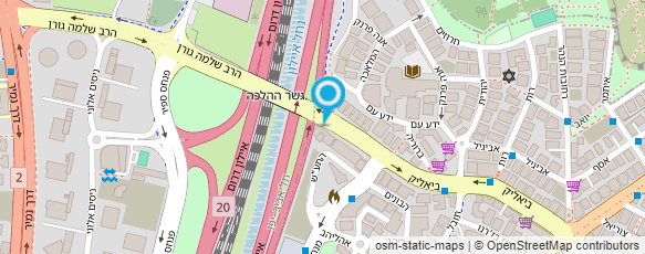 מפת הגעה אל איזי האוס - ניהול נכסים ובתים משותפים