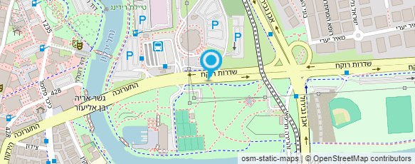 מפת הגעה אל רן קוריס - מאמן הטניס שלי