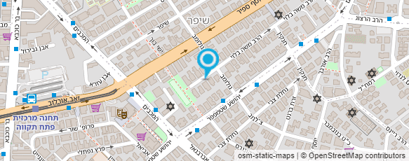 מפת הגעה אל שירותים כלליים אסף לוי