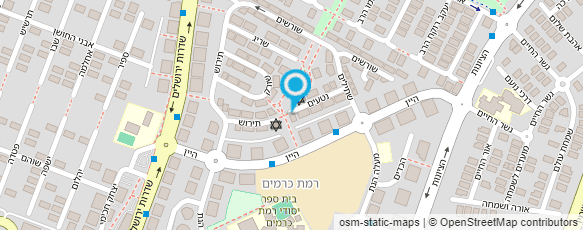 מפת הגעה אל גן ינקותא