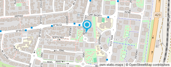 מפת הגעה אל גלית- הנח"ש ויעוץ מס