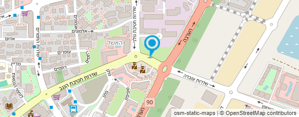 מפת הגעה אל אילת נופשונים