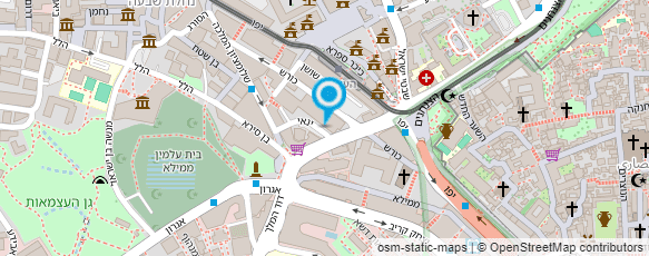 מפת הגעה אל בן נעים דניאל קציני בטיחות בתעבורה