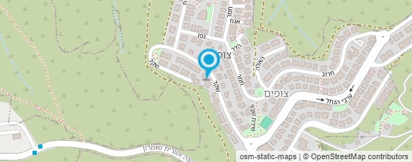 מפת הגעה אל א.א. אומנות בבניה