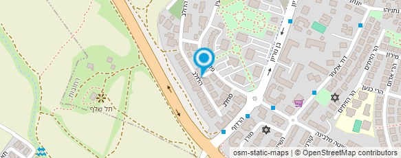 מפת הגעה אל גן ילדים ומעון פרח