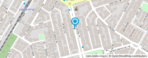 מפת הגעה אל המרכז למצויינות