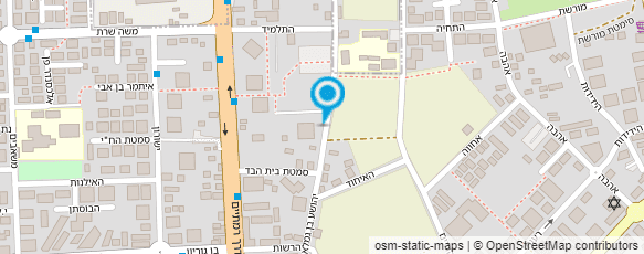 מפת הגעה אל רוני פוקס-צלם