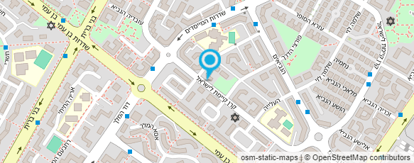 מפת הגעה אל ניצן גלאם הליצנית