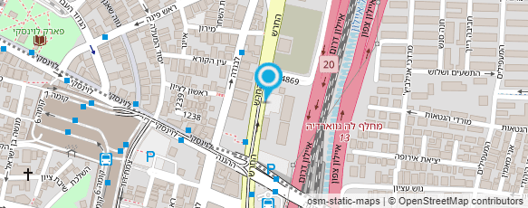 מפת הגעה אל מכללת השף