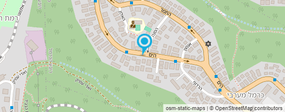 מפת הגעה אל גן שרה