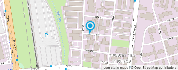 מפת הגעה אל מפעל לייצור רהיטים "דרים"