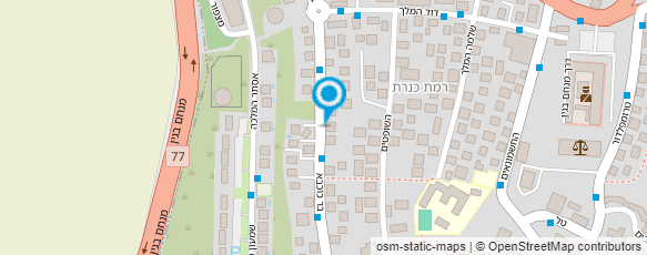 מפת הגעה אל איתן לוי קבלן צבע