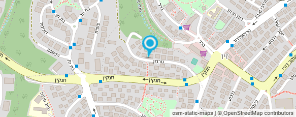 מפת הגעה אל גן בלומה - שכונת זיו