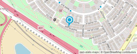 מפת הגעה אל שלום ניצן