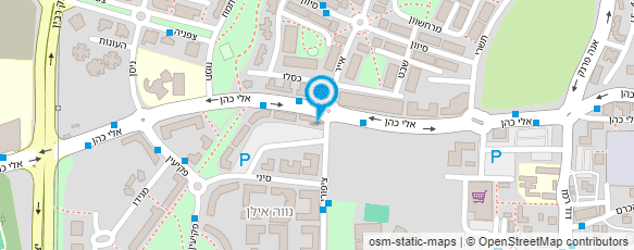 מפת הגעה אל הקצבייה של אריה - גריל רחוב