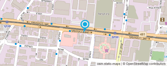 מפת הגעה אל בי מטאור-אופנועים וקטנועים