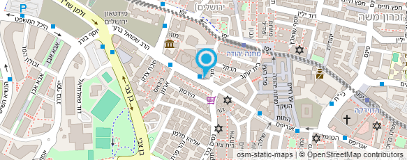 מפת הגעה אל מכבסת ינון