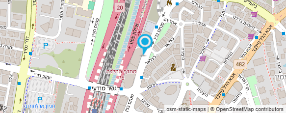 מפת הגעה אל עו"ד עזרא ערן