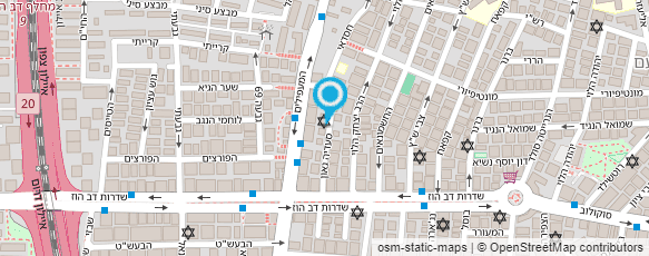 מפת הגעה אל ליעד חי פיננסים בע"מ