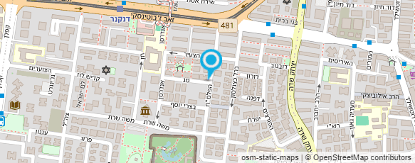 מפת הגעה אל אתרוג תענוג ללמוד לנהוג