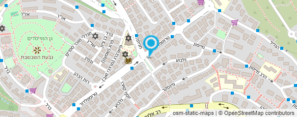 מפת הגעה אל דגי רופי נווה שאנן