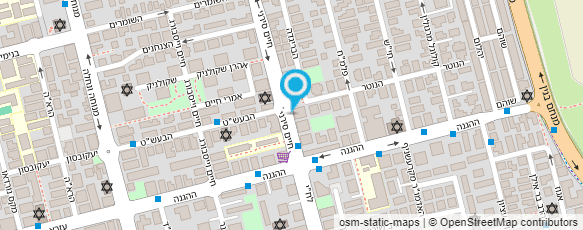 מפת הגעה אל חיה - טיפול רפלקסולוגי