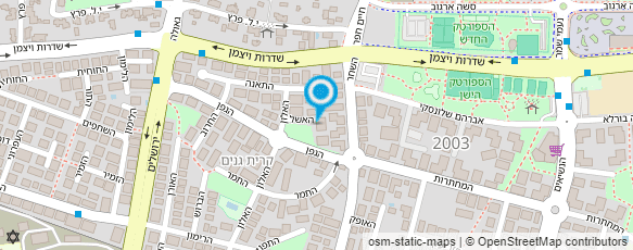 מפת הגעה אל איזי פיזי חנן בן-עמי