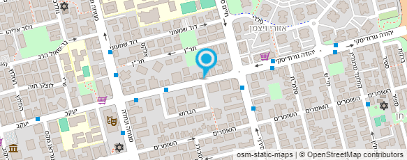 מפת הגעה אל חנציס מיכאל- עיסוי תינוקות