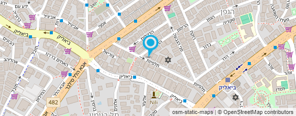 מפת הגעה אל רוז גינון ופיתוח