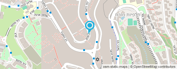 מפת הגעה אל אתי אשכנזי- המכון לקומסטיקה מתקדמת