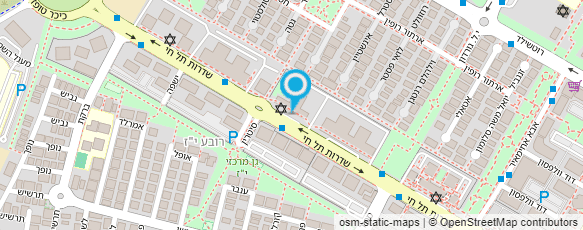 מפת הגעה אל יעל ברגמן עיצוב פנים