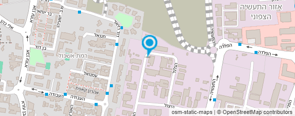 מפת הגעה אל עובדת המסגרייה