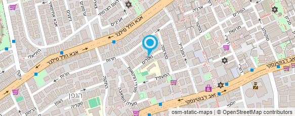 מפת הגעה אל מיכל בן משה-ורד