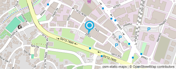 מפת הגעה אל מוסך ד"ר אקונוליין