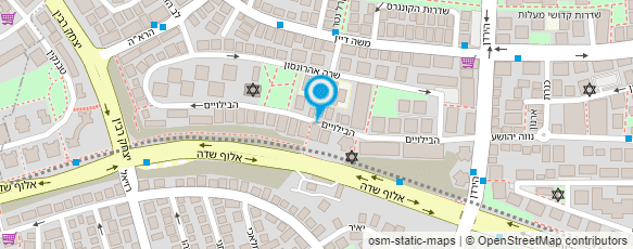 מפת הגעה אל עמותת צליאק בישראל