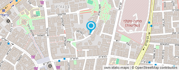 מפת הגעה אל אביעד שטיר