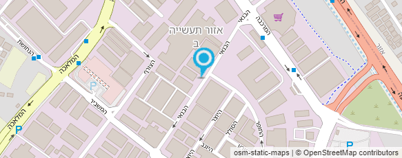 מפת הגעה אל לו-לה מעבדות ביו-קוסמטיות בע"מ