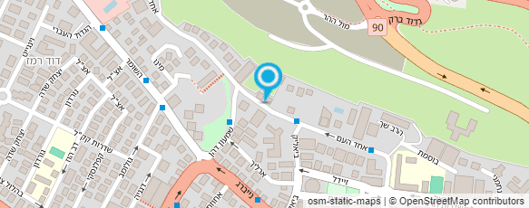 מפת הגעה אל ד"ר טפר אנה גרסיאלה