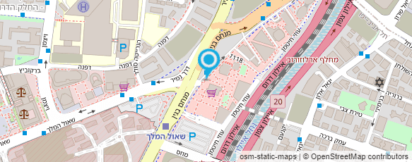 מפת הגעה אל עו"ד ונוטריון אייל גור