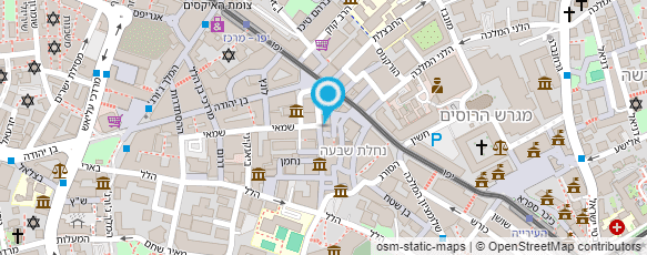 מפת הגעה אל ירושלים של מעלה