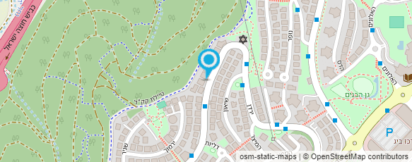 מפת הגעה אל דודי הצבעי