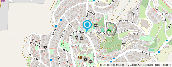 מפת הגעה אל כץ תמי - מרפאת ביקום