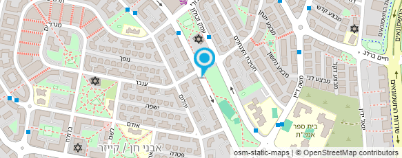 מפת הגעה אל ענת שבת - יועצת הנקה