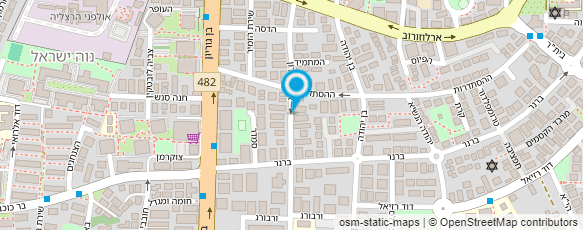 מפת הגעה אל ד"ר ציפי מרגלית