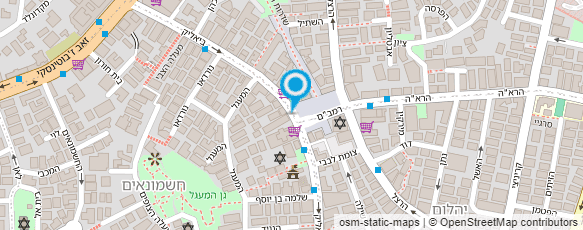 מפת הגעה אל יבגניה אוקסנגנדלר זמרת מקצועית