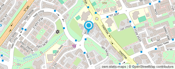 מפת הגעה אל גינות אלון מפת הגעה אל גינות אלון