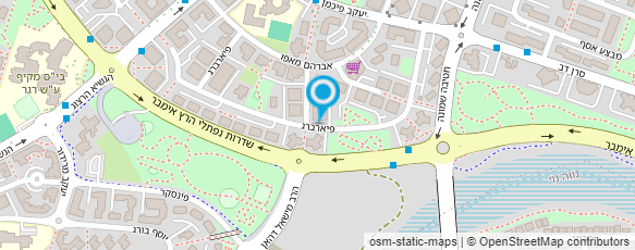 מפת הגעה אל אורלי בניית ציפורניים ופדיקור