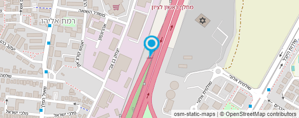 מפת הגעה אל ב.א. ליאור