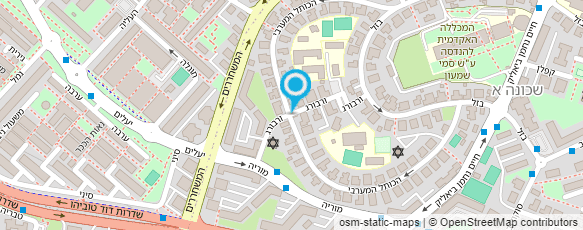 מפת הגעה אל כהן יעקב רפלקסולוג