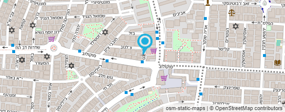 מפת הגעה אל בן-דוד משה משרד רו"ח